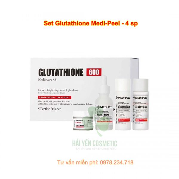 Set Glutathione Medi Peel
