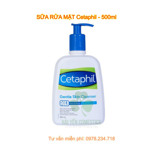 Thành phần chính của sữa rửa mặt Cetaphil 500ml