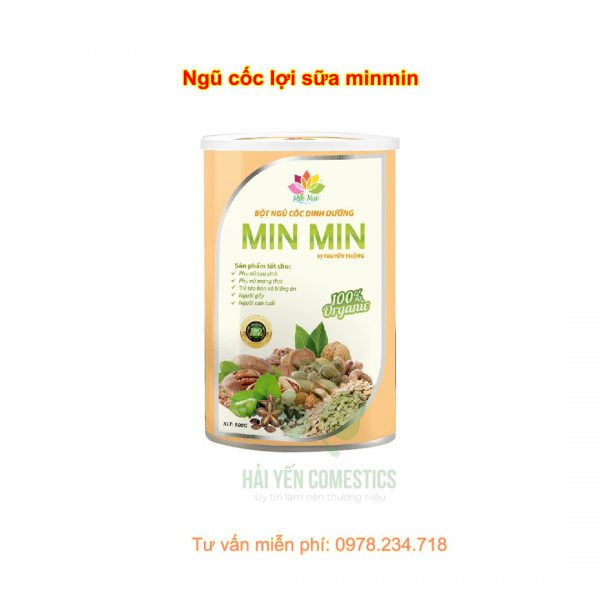 Ngũ cốc lợi sữa Min Min
