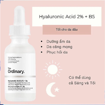 Kết cấu, mùi hương của tinh chất The Ordinary Hyaluronic Acid 2% + B5 