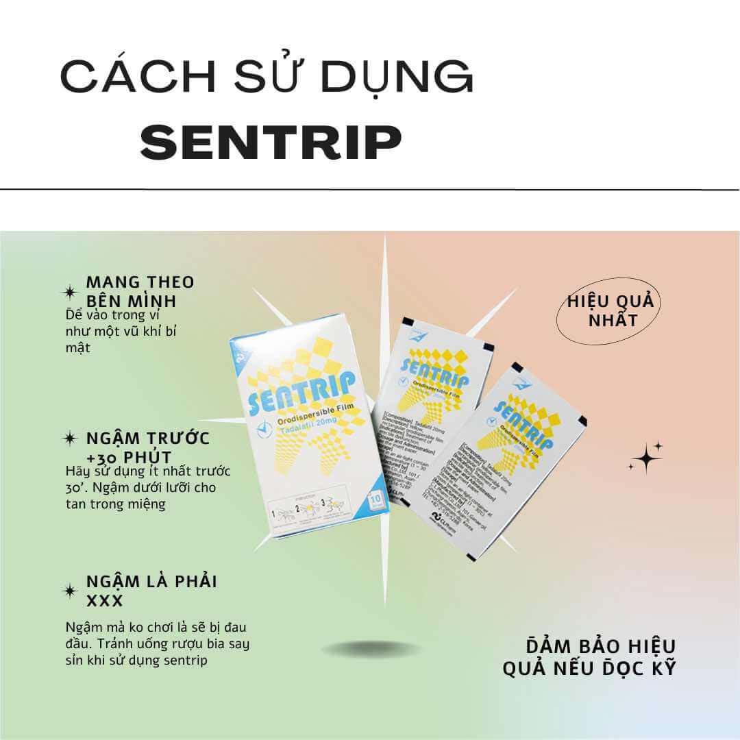 cách dùng tem sentrip hiệu quả