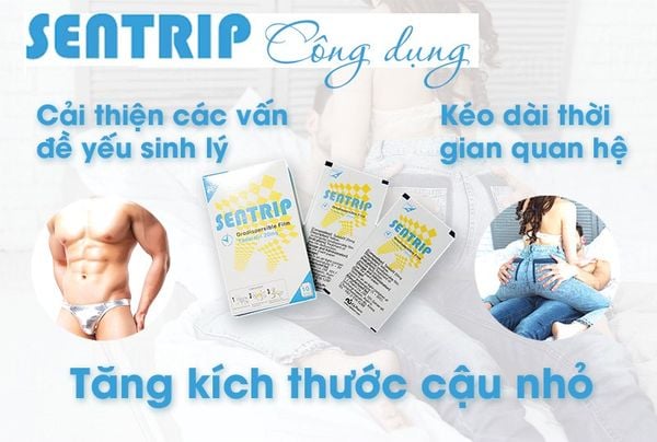 Tem ngậm sentrip tăng cường sinh lý