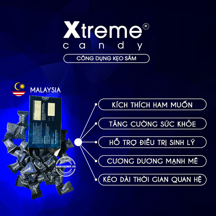 Kẹo xtreme có tác dụng gì